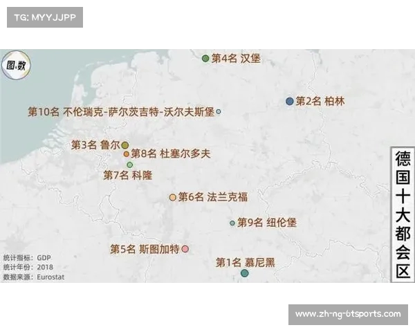 德甲球队分布地图2024年版及城市足球热度 德甲球队分布地图2024年版及城市足球热度